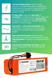 Xiaomi Mop Pro 2 Uyumlu Batarya 6400mah